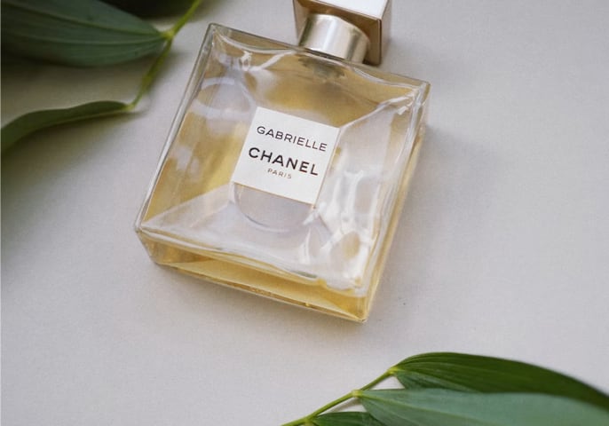 a bottle of chanel perfume